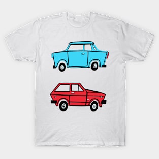 Trabant and Yugo by Pollux T-Shirt